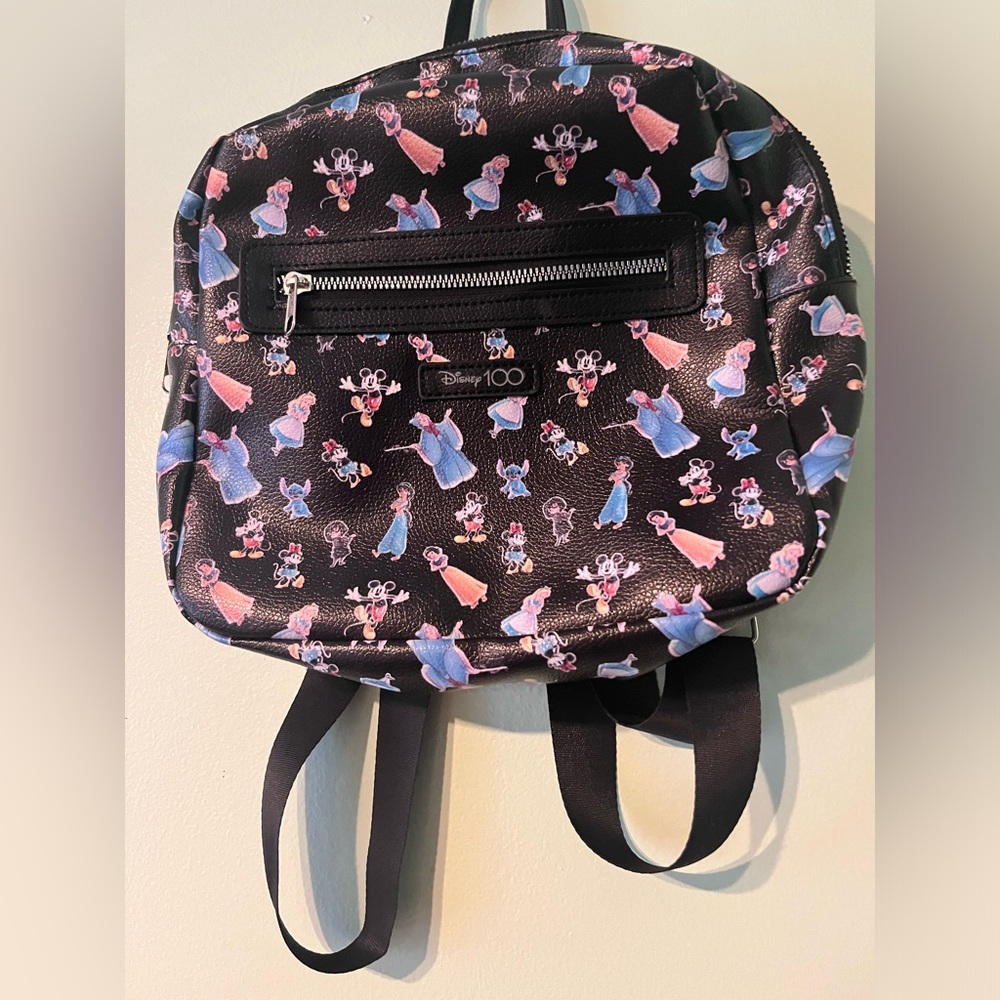 Disney 100 Character Adjustable Mini Backpack W/ … - image 7